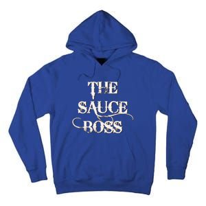 Bbq Lovers Sauce Boss Design For Fathers Day Gift Tall Hoodie