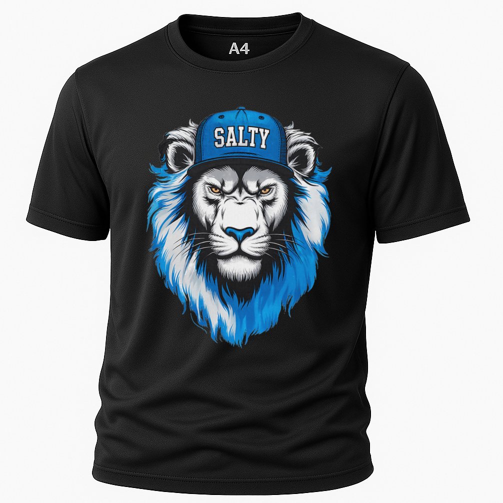Blue Lions Salty Cooling Performance Crew T-Shirt