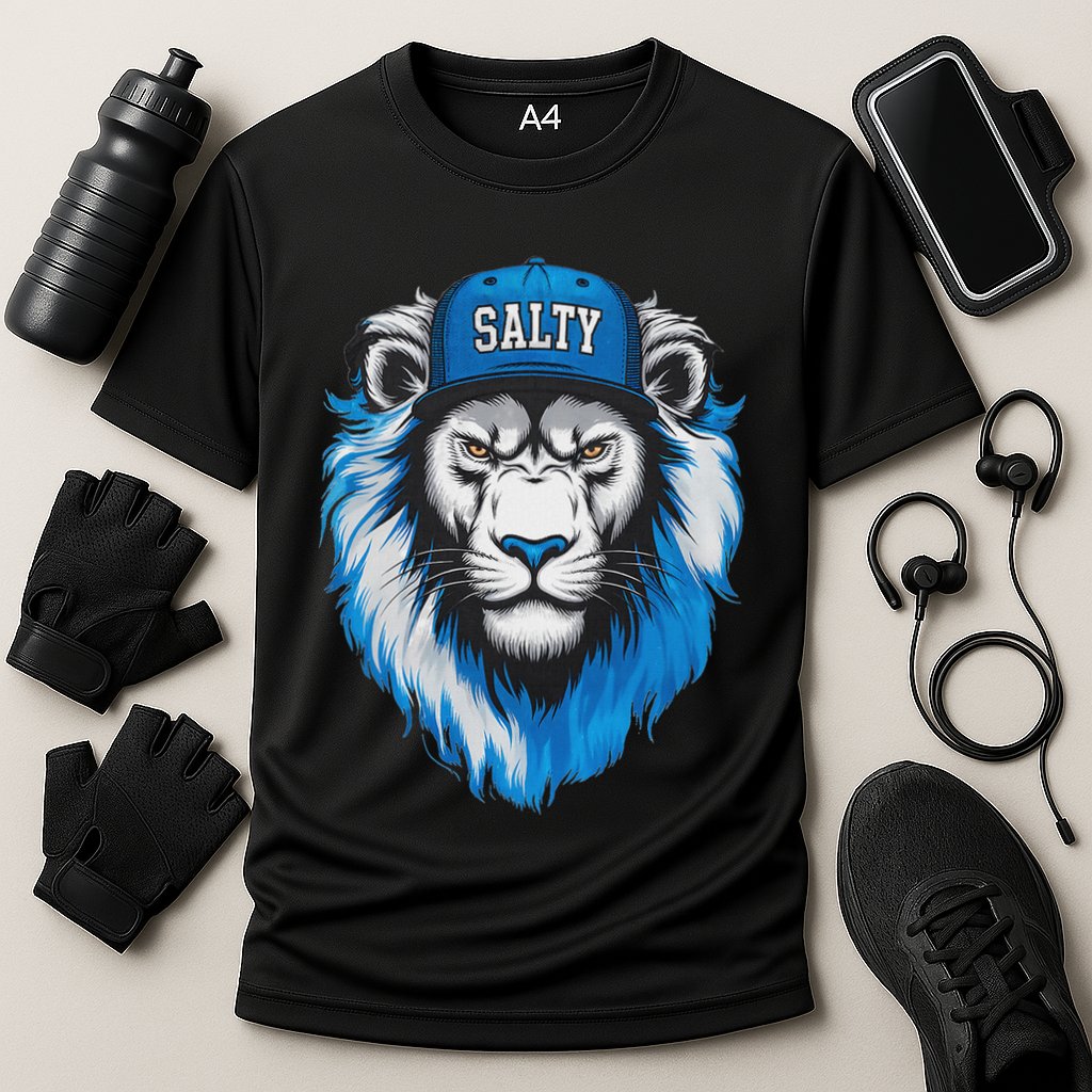 Blue Lions Salty Cooling Performance Crew T-Shirt