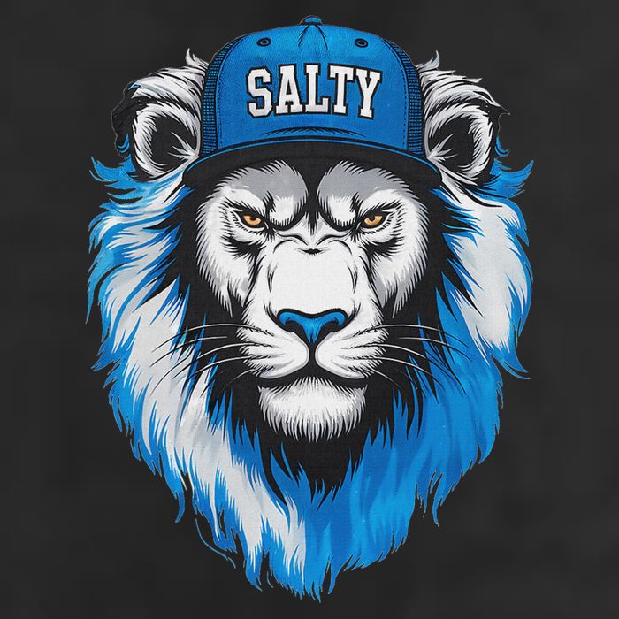 Blue Lions Salty Adult Drive Performance Visor