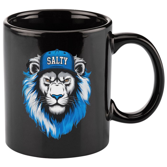 Blue Lions Salty 11oz C Handle Ceramic Mug