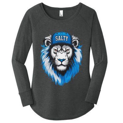 Blue Lions Salty Women's Perfect Tri Tunic Long Sleeve Shirt