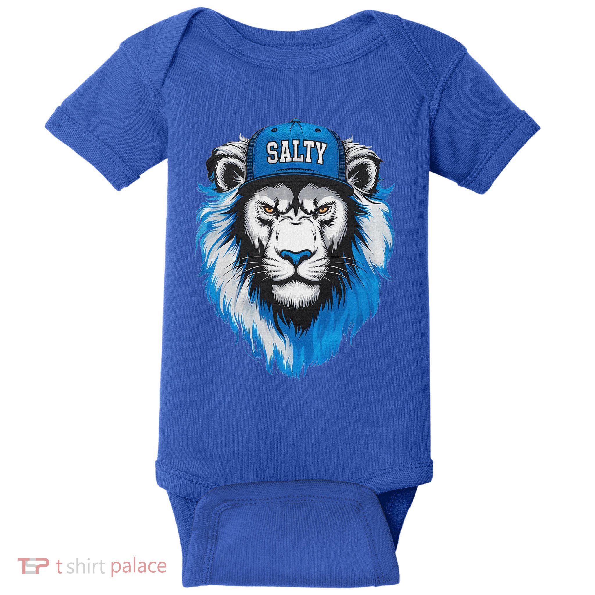 Blue Lions Salty Baby Bodysuit