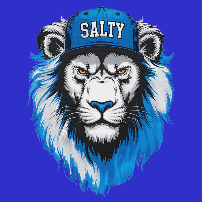 Blue Lions Salty Visor