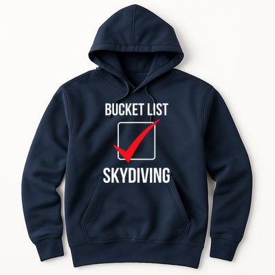 Bucket List Skydiving Vintage Hoodie