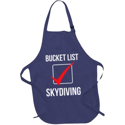 Bucket List Skydiving Vintage Apron