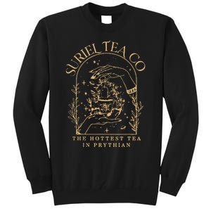 Book Lover Suriel Tea Co The Hottest Tea In Prythian Tall Sweatshirt