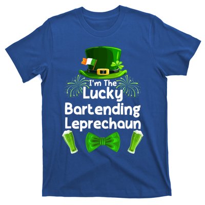 Bartending Leprechaun St Patrick's Day Bartender Cute Gift T-Shirt