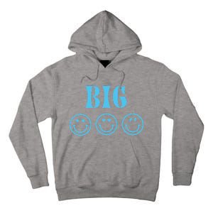 Big Little Sorority Reveal Big Smilies Retro Tall Hoodie