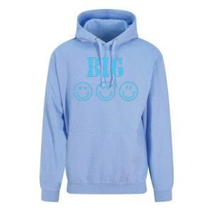 Big Little Sorority Reveal Big Smilies Retro Unisex Surf Hoodie