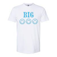 Big Little Sorority Reveal Big Smilies Retro Softstyle CVC T-Shirt