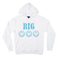 Big Little Sorority Reveal Big Smilies Retro Hoodie