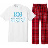 Big Little Sorority Reveal Big Smilies Retro Pajama Set