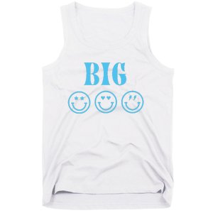 Big Little Sorority Reveal Big Smilies Retro Tank Top