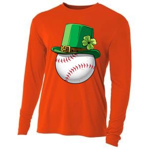 Baseball Leprechaun St Patricks Day Gift Gift Cooling Performance Long Sleeve Crew