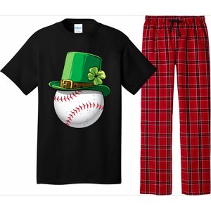 Baseball Leprechaun St Patricks Day Gift Gift Pajama Set