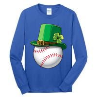 Baseball Leprechaun St Patricks Day Gift Gift Tall Long Sleeve T-Shirt