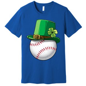 Baseball Leprechaun St Patricks Day Gift Gift Premium T-Shirt