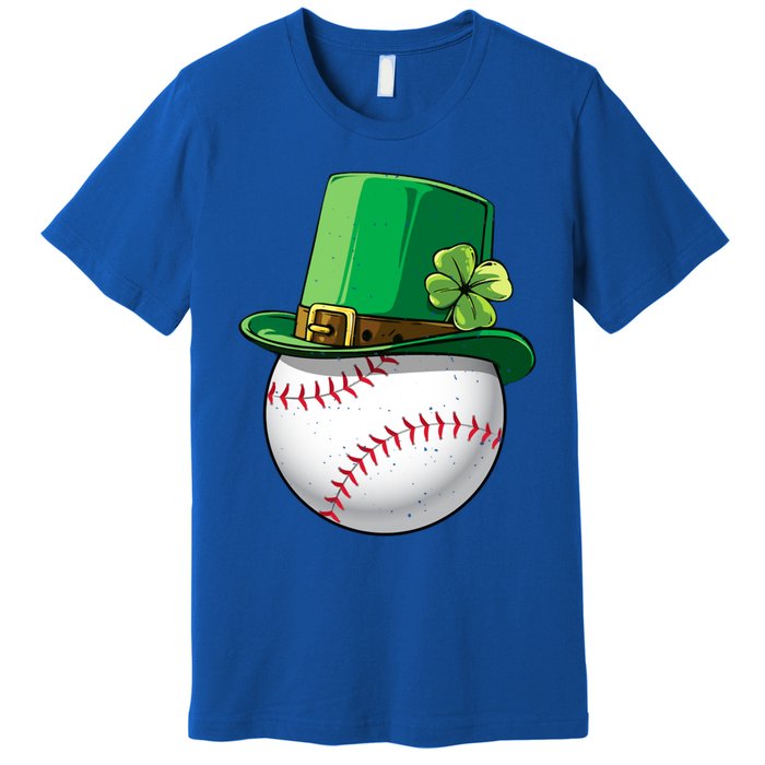 Baseball Leprechaun St Patricks Day Gift Gift Premium T-Shirt