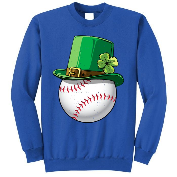 Baseball Leprechaun St Patricks Day Gift Gift Tall Sweatshirt