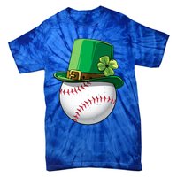 Baseball Leprechaun St Patricks Day Gift Gift Tie-Dye T-Shirt