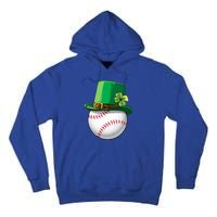 Baseball Leprechaun St Patricks Day Gift Gift Tall Hoodie