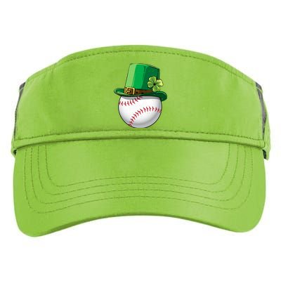 Baseball Leprechaun St Patricks Day Gift For Boy Girl Adult Drive Performance Visor