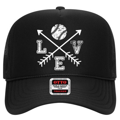 Baseball Love Sport Arrow Gift Hat