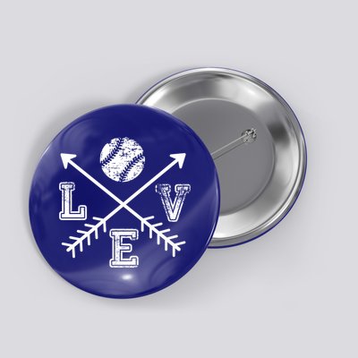 Baseball Love Sport Arrow Gift Button