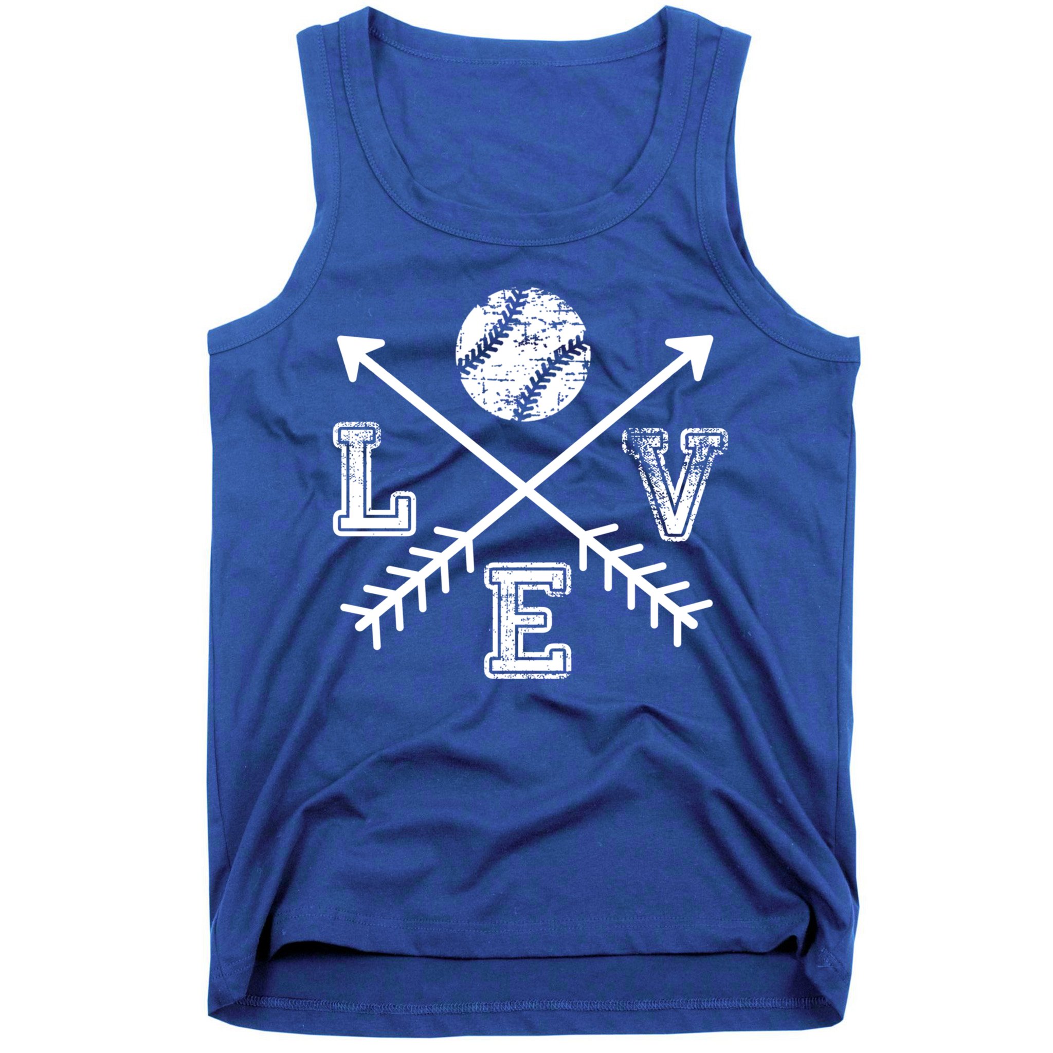 Baseball Love Sport Arrow Gift Tank Top