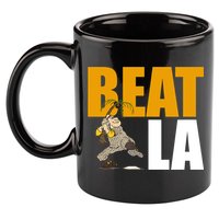 Beat LA San Diego Baseball 11oz C Handle Ceramic Mug