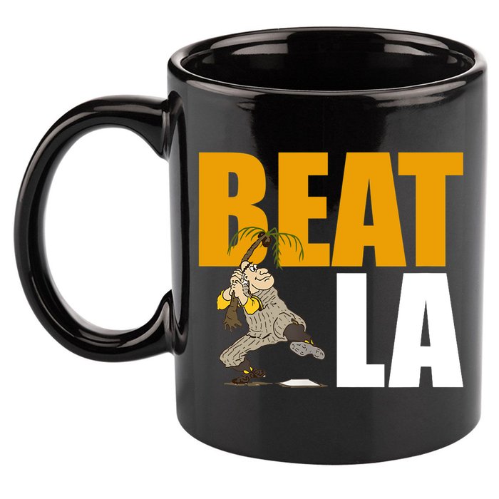 Beat LA San Diego Baseball 11oz C Handle Ceramic Mug