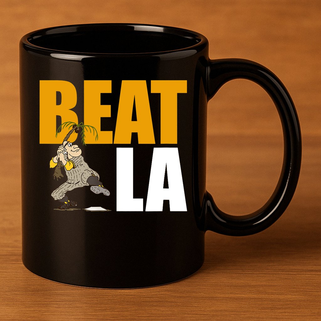 Beat LA San Diego Baseball 11oz C Handle Ceramic Mug