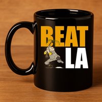 Beat LA San Diego Baseball 11oz C Handle Ceramic Mug
