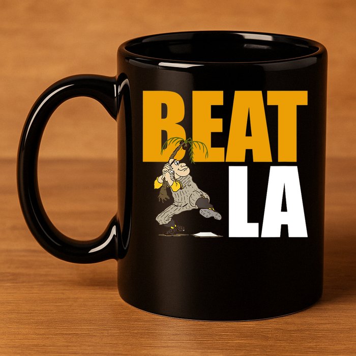 Beat LA San Diego Baseball 11oz C Handle Ceramic Mug