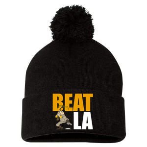 Beat LA San Diego Baseball Pom Pom 12in Knit Beanie