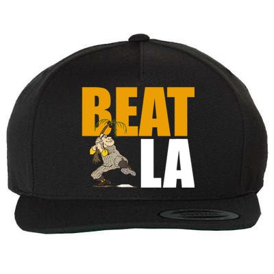 Beat LA San Diego Baseball Wool Snapback Cap