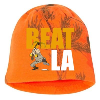 Beat LA San Diego Baseball Kati - Camo Knit Beanie