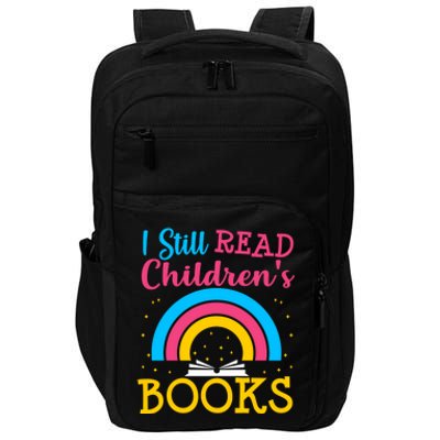 Book Lover S Books Still Read Funny Gift Bookworm Funny Gift Impact Tech Backpack