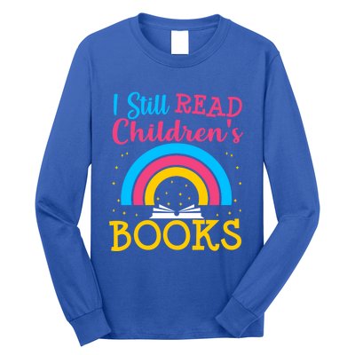 Book Lover S Books Still Read Funny Gift Bookworm Funny Gift Long Sleeve Shirt