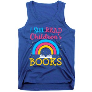 Book Lover S Books Still Read Funny Gift Bookworm Funny Gift Tank Top