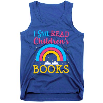 Book Lover S Books Still Read Funny Gift Bookworm Funny Gift Tank Top