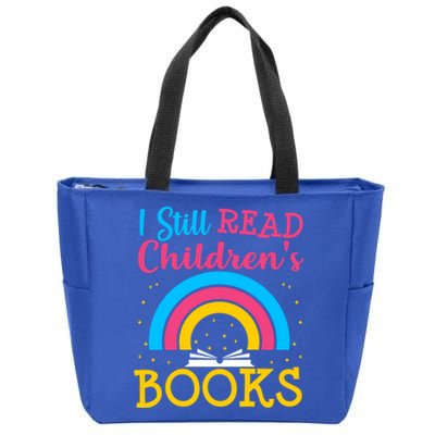 Book Lover S Books Still Read Funny Gift Bookworm Funny Gift Zip Tote Bag