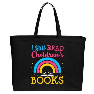 Book Lover S Books Still Read Funny Gift Bookworm Funny Gift Cotton Canvas Jumbo Tote