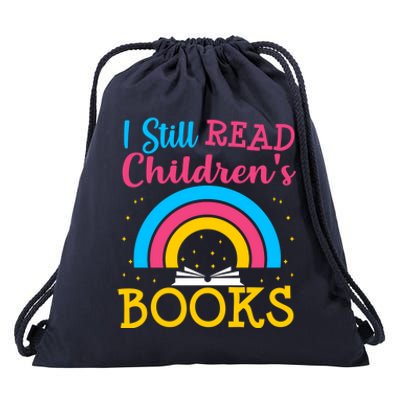 Book Lover S Books Still Read Funny Gift Bookworm Funny Gift Drawstring Bag