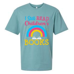 Book Lover S Books Still Read Funny Gift Bookworm Funny Gift Sueded Cloud Jersey T-Shirt