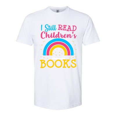 Book Lover S Books Still Read Funny Gift Bookworm Funny Gift Softstyle CVC T-Shirt