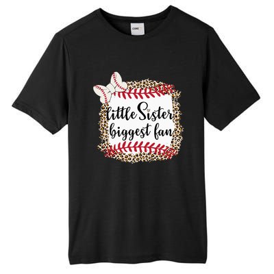 Baseball Little Sister Biggest Fan funny Baseball Player Tall Fusion ChromaSoft Performance T-Shirt