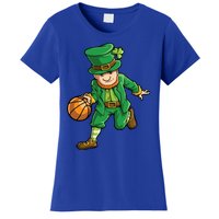 Basketball Leprechaun St Patricks Day Sports Funny Gift Women's T-Shirt