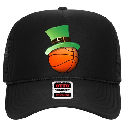 Basketball Leprechaun St Patricks Day Gift Trucker Hat